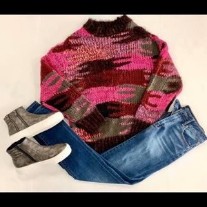 Glitter Camo sweater